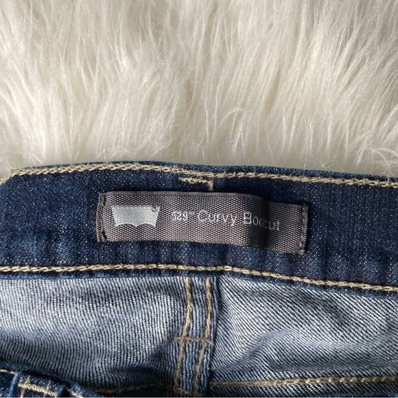 Levi’s Jeans 529 Curvy Bootcut Dark Wash - Picture 2 of 9
